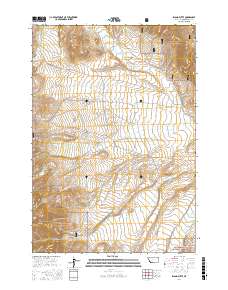 Island Butte 2017 topographic map thumbnail