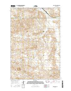 Ismay South 2017 topographic map thumbnail