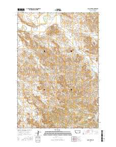 Jack Creek 2017 topographic map thumbnail