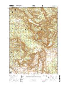 Jack Straw Basin 2017 topographic map thumbnail