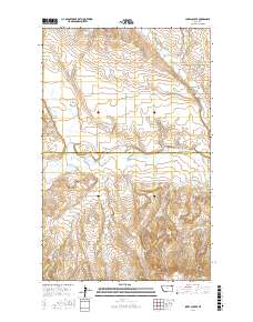 Jakes Coulee 2017 topographic map thumbnail