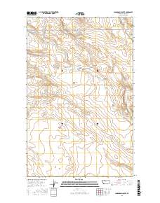 Johannson Coulee 2017 topographic map thumbnail