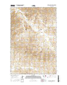 Johnson Coulee West 2017 topographic map thumbnail