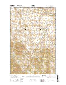Johnson Mountain 2017 topographic map thumbnail