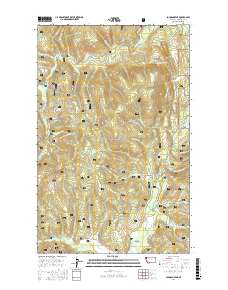 Johnson Peak 2017 topographic map thumbnail