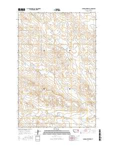 Johnson Reservoir 2017 topographic map thumbnail