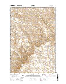 Johnson Reservoir NW 2017 topographic map thumbnail