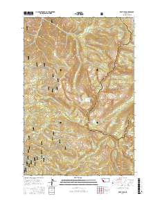 Kent Peak 2017 topographic map thumbnail