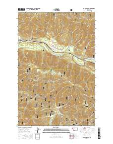 Keystone Peak 2017 topographic map thumbnail