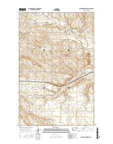 Killenbeck Reservoir 2017 topographic map thumbnail