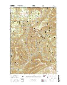 Kings Hill 2017 topographic map thumbnail