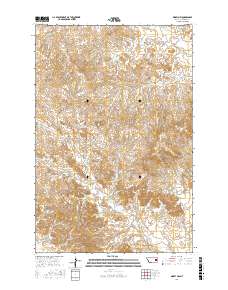 Kinsey NW 2017 topographic map thumbnail