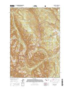 Koch Peak 2017 topographic map thumbnail