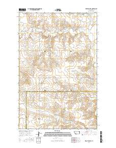 Kraut Coulee 2017 topographic map thumbnail