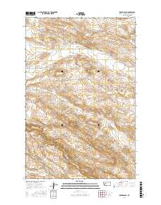 Krone Ranch 2017 topographic map thumbnail