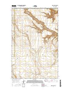 Laird Lake 2017 topographic map thumbnail