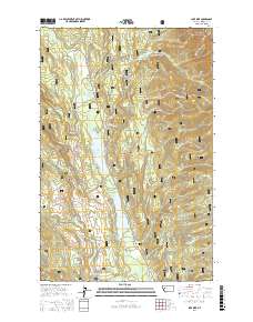 Lake Inez 2017 topographic map thumbnail