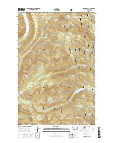 Lake Marshall 2017 topographic map thumbnail