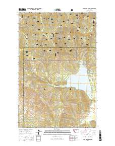 Lake Mary Ronan 2017 topographic map thumbnail