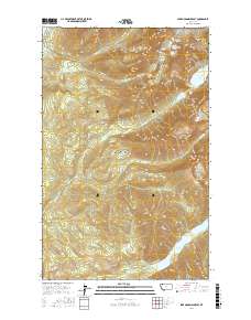 Lake McDonald East 2017 topographic map thumbnail
