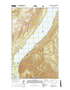 Lake McDonald West 2017 topographic map thumbnail