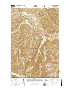 Lake Mountain 2017 topographic map thumbnail