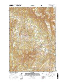Lone Mountain 2017 topographic map thumbnail