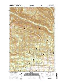 Long Peak 2017 topographic map thumbnail