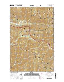 Lookout Pass 2017 topographic map thumbnail