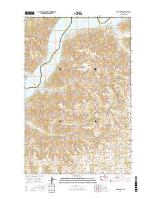 Lost Creek 2017 topographic map thumbnail