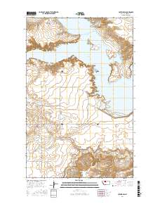 Lothair SW 2017 topographic map thumbnail