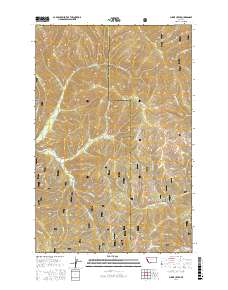 Lupine Creek 2017 topographic map thumbnail