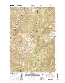 MacDonald Pass 2017 topographic map thumbnail