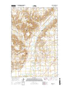 Malta NE 2017 topographic map thumbnail