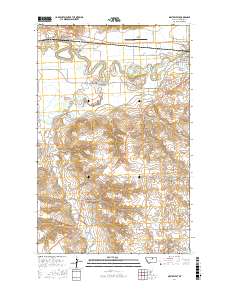 Malta West 2017 topographic map thumbnail