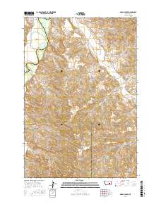 Marsh Coulee 2017 topographic map thumbnail