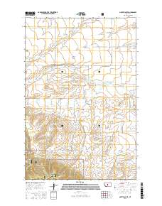 Martin Coulee 2017 topographic map thumbnail
