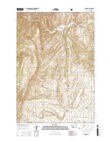 Maudlow 2017 topographic map thumbnail