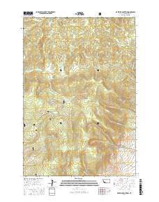 Maverick Mountain 2017 topographic map thumbnail