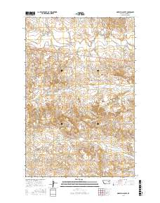 Maxwell Coulee 2017 topographic map thumbnail
