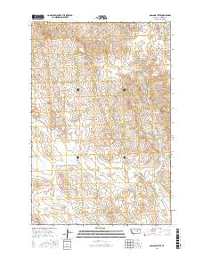 McGinnis Butte 2017 topographic map thumbnail