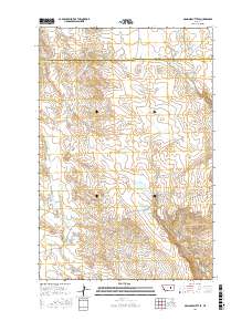 McGinnis Butte SE 2017 topographic map preview