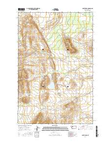 Lake Theboe 2017 topographic map thumbnail