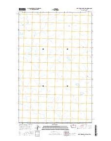 Lake Thibadeau NE OE N 2017 topographic map thumbnail