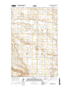 Lake Thibadeau SW 2017 topographic map thumbnail