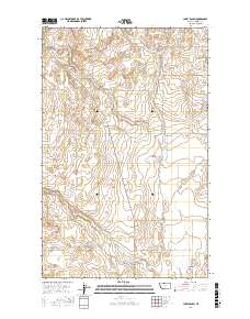 Lakey Ranch 2017 topographic map thumbnail