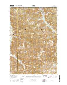 Lame Deer 2017 topographic map thumbnail