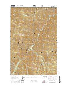 Landowner Mountain 2017 topographic map thumbnail
