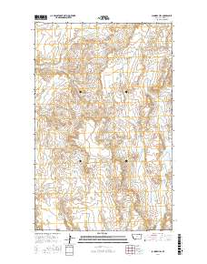 Laundry Hill 2017 topographic map thumbnail