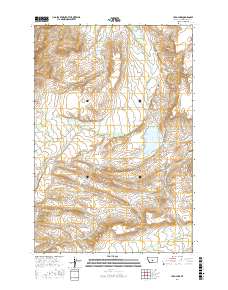 Lebo Lake 2017 topographic map thumbnail